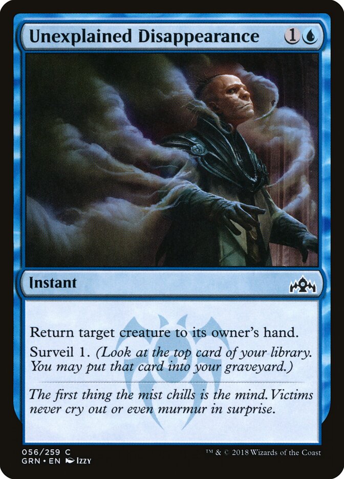Desaparecimento Inexplicado / Unexplained Disappearance - Magic: The Gathering - MoxLand