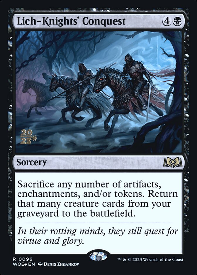 Conquista dos Cavaleiros Liches / Lich-Knights' Conquest - Magic: The Gathering - MoxLand