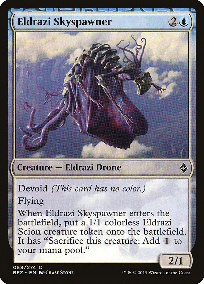 Reprodutor Celeste Eldrazi / Eldrazi Skyspawner - Magic: The Gathering - MoxLand