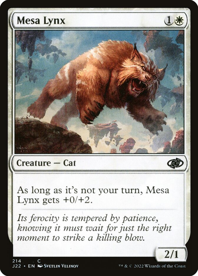 Lince da Meseta / Mesa Lynx - Magic: The Gathering - MoxLand