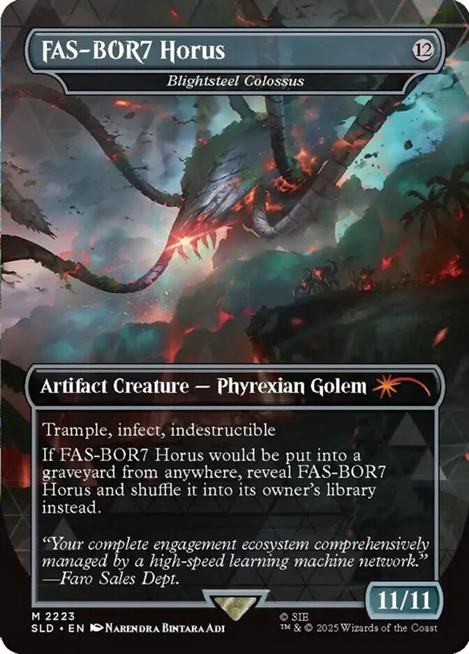 Colosso de Aço Nefasto / Blightsteel Colossus - Magic: The Gathering - MoxLand