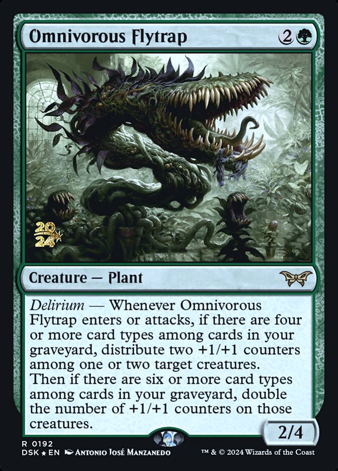 Omnivorous Flytrap - Magic: The Gathering - MoxLand