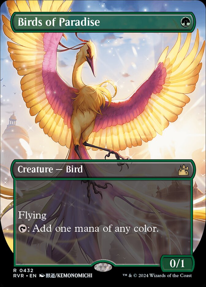 Aves do Paraíso / Birds of Paradise - Magic: The Gathering - MoxLand