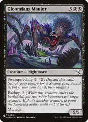 Esmagador dos Dentes Macabros / Gloomfang Mauler - Magic: The Gathering - MoxLand