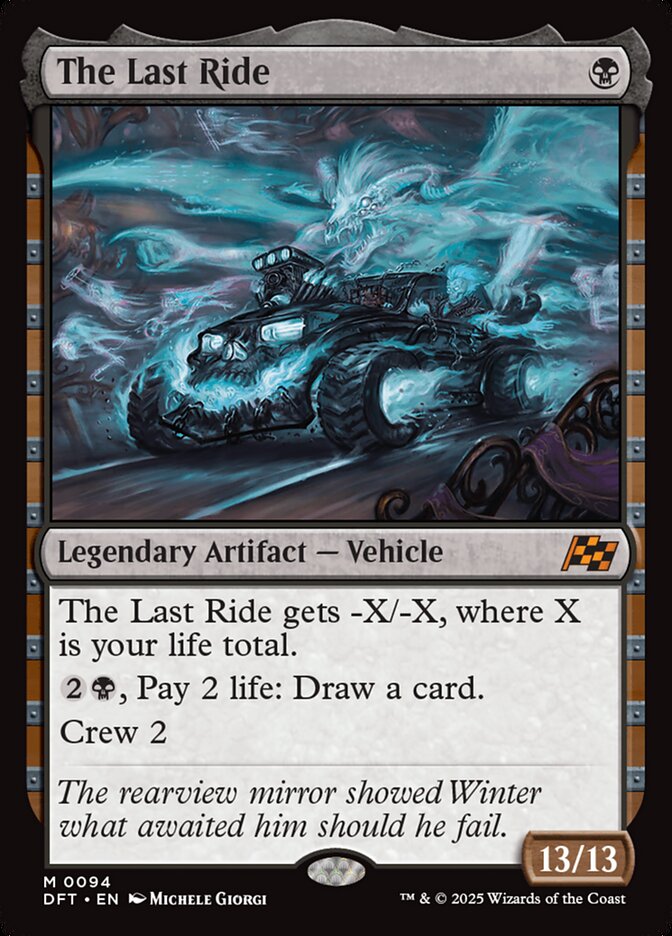 A Última Corrida / The Last Ride - Magic: The Gathering - MoxLand