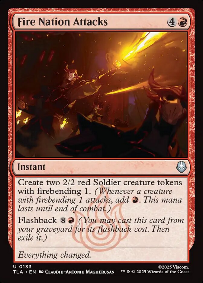 A Nação do Fogo Ataca / Fire Nation Attacks - Magic: The Gathering - MoxLand