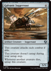 Juggernaut Galvânico / Galvanic Juggernaut - Magic: The Gathering - MoxLand