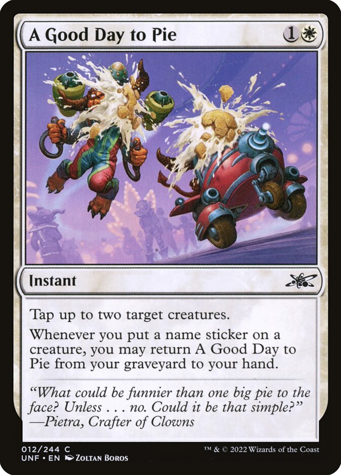 A Good Day to Pie - Magic: The Gathering - MoxLand