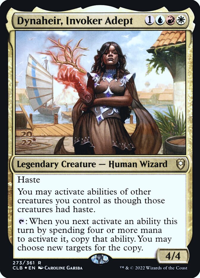 Dynaheir, Adepta Invocadora / Dynaheir, Invoker Adept - Magic: The Gathering - MoxLand