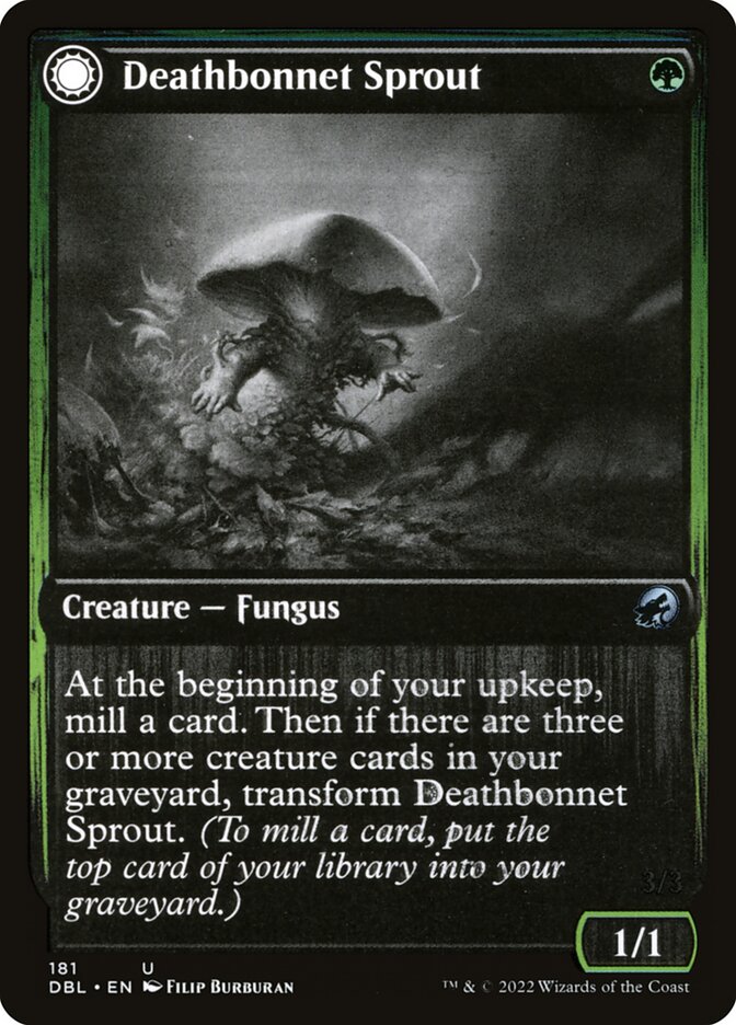 Broto Necrocapelo / Deathbonnet Sprout - Magic: The Gathering - MoxLand