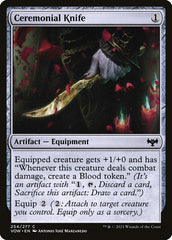 Faca Cerimonial / Ceremonial Knife - Magic: The Gathering - MoxLand