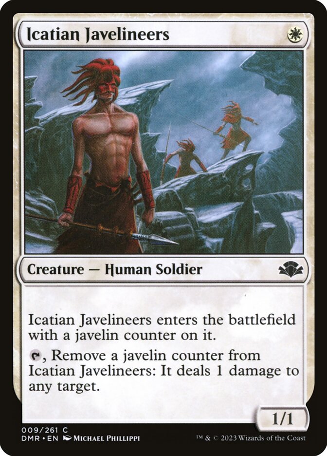 Zagaieiros Icatianos / Icatian Javelineers - Magic: The Gathering - MoxLand