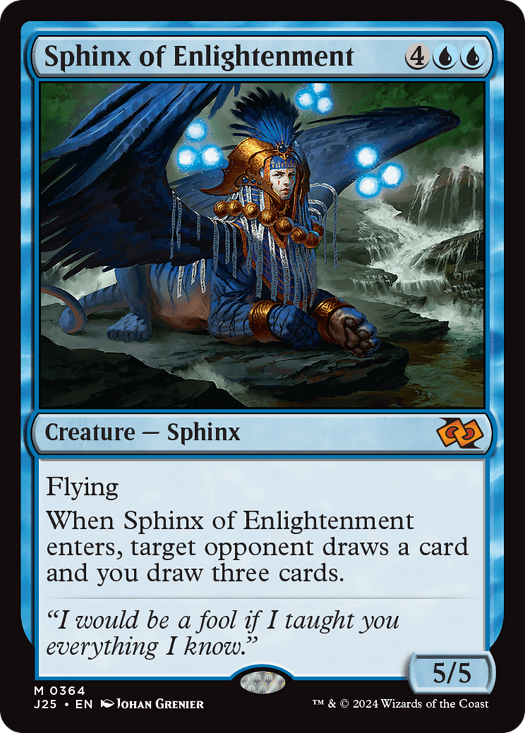 Esfinge da Iluminação / Sphinx of Enlightenment - Magic: The Gathering - MoxLand