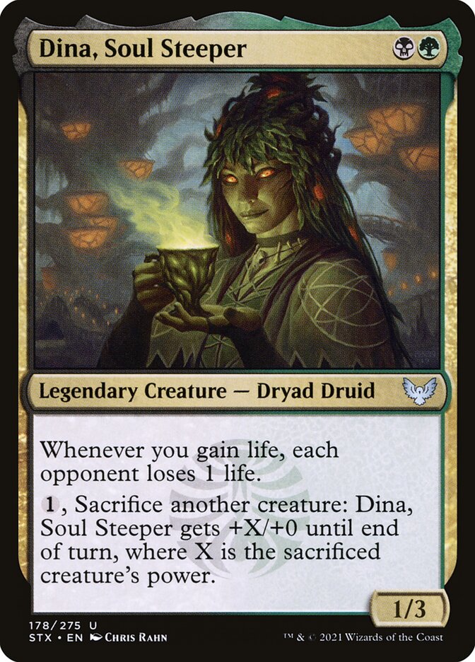 Dina, Imbuidora de Almas / Dina, Soul Steeper - Magic: The Gathering - MoxLand