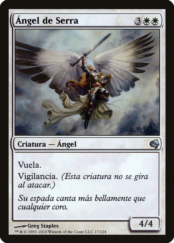 Anjo de Serra / Serra Angel - Magic: The Gathering - MoxLand