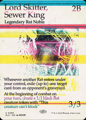 Lorde Esgueiro, Rei do Esgoto / Lord Skitter, Sewer King - Magic: The Gathering - MoxLand