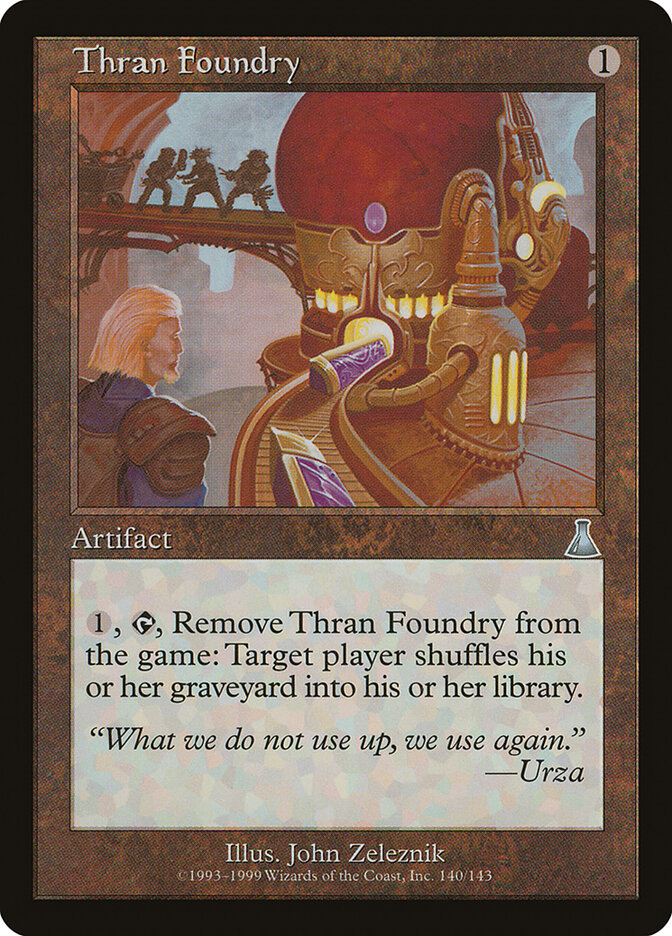Fundição dos Thran / Thran Foundry - Magic: The Gathering - MoxLand