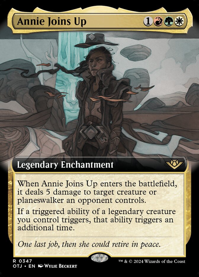 Adesão de Annie / Annie Joins Up - Magic: The Gathering - MoxLand