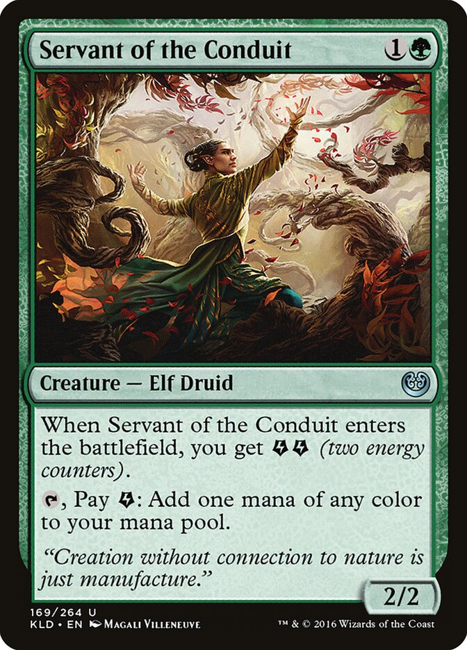 Serviçal do Conduíte / Servant of the Conduit - Magic: The Gathering - MoxLand
