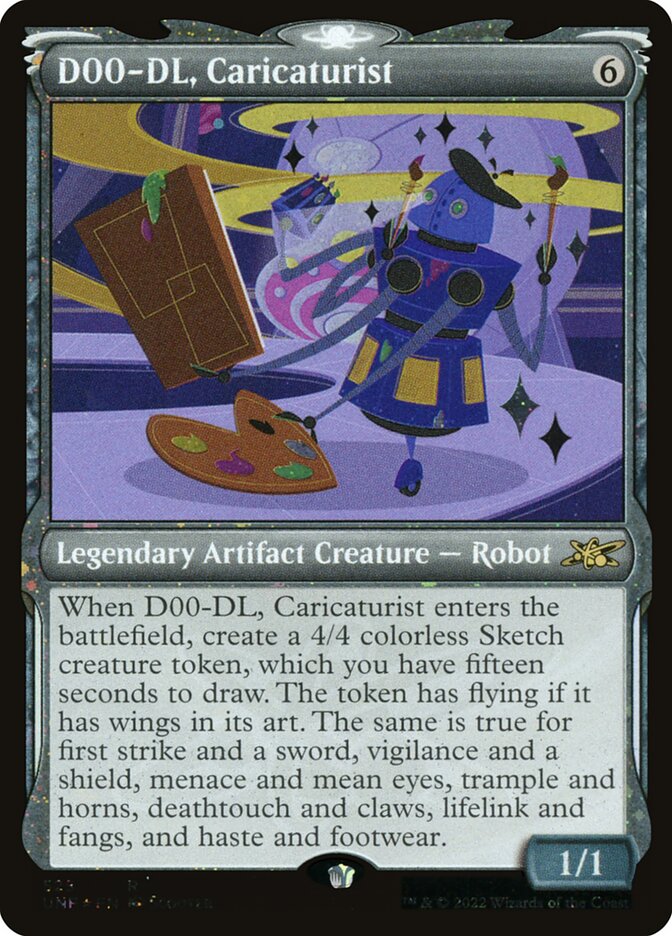 D00-DL, Caricaturist - Magic: The Gathering - MoxLand
