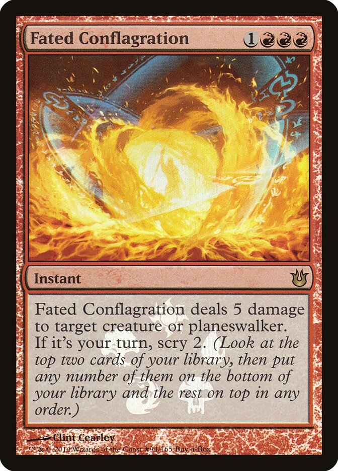 Conflagração Predestinada / Fated Conflagration - Magic: The Gathering - MoxLand
