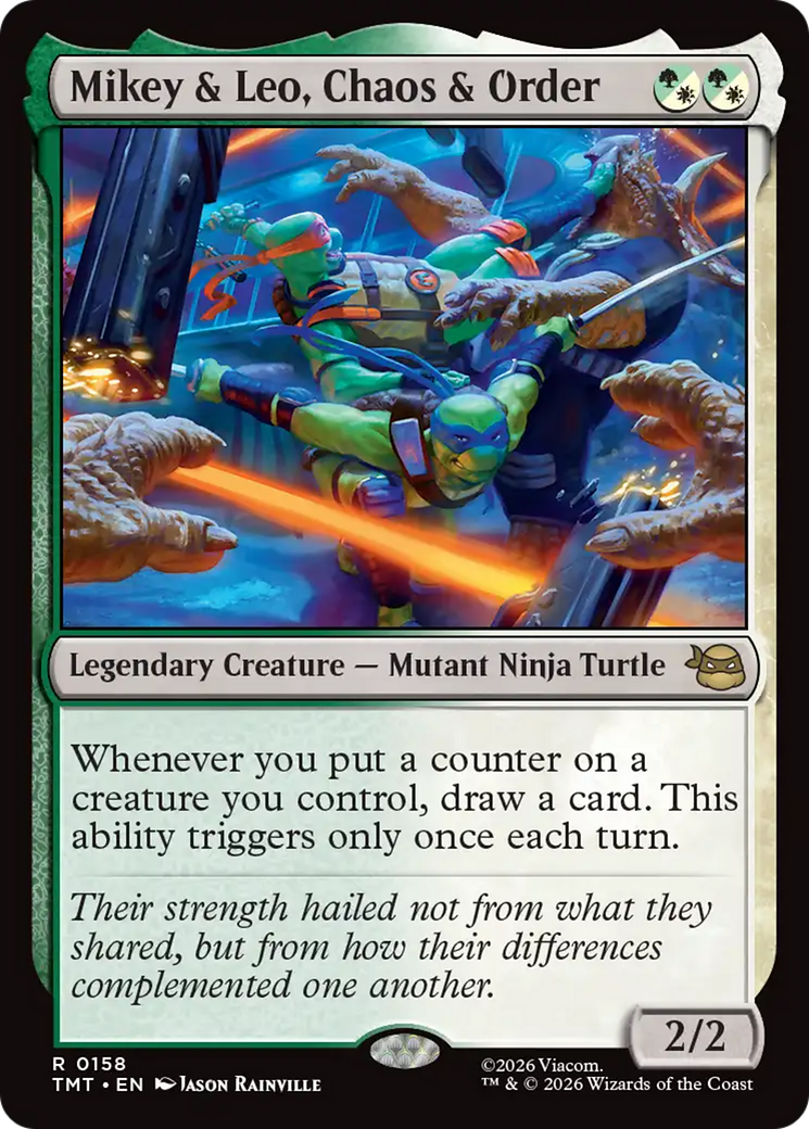 Mikey & Leo, Chaos & Order - Magic: The Gathering - MoxLand