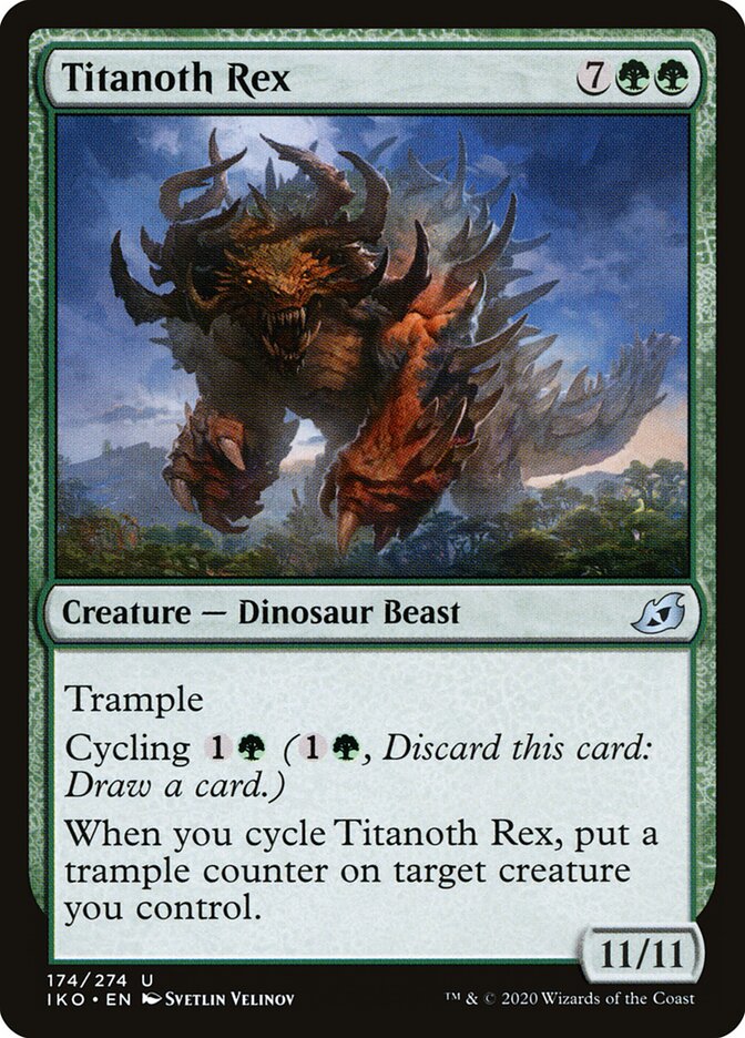 Titanote Rex / Titanoth Rex - Magic: The Gathering - MoxLand