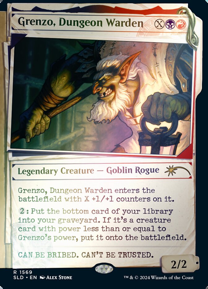 Grenzo, Guardião da Masmorra / Grenzo, Dungeon Warden - Magic: The Gathering - MoxLand