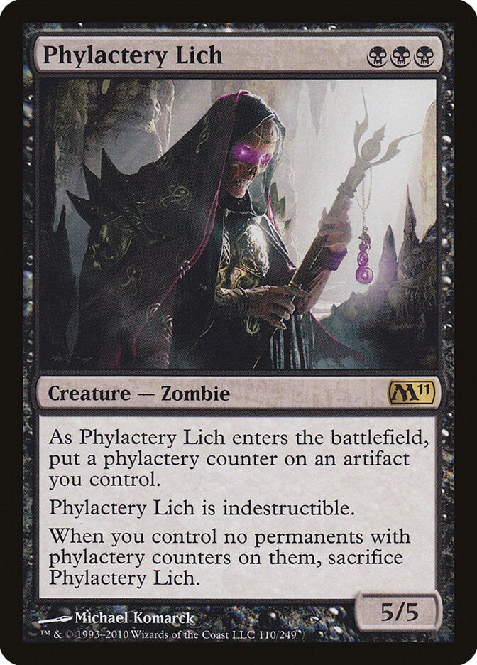 Lich do Talismã / Phylactery Lich - Magic: The Gathering - MoxLand