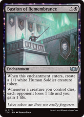 Bastião da Recordação / Bastion of Remembrance - Magic: The Gathering - MoxLand