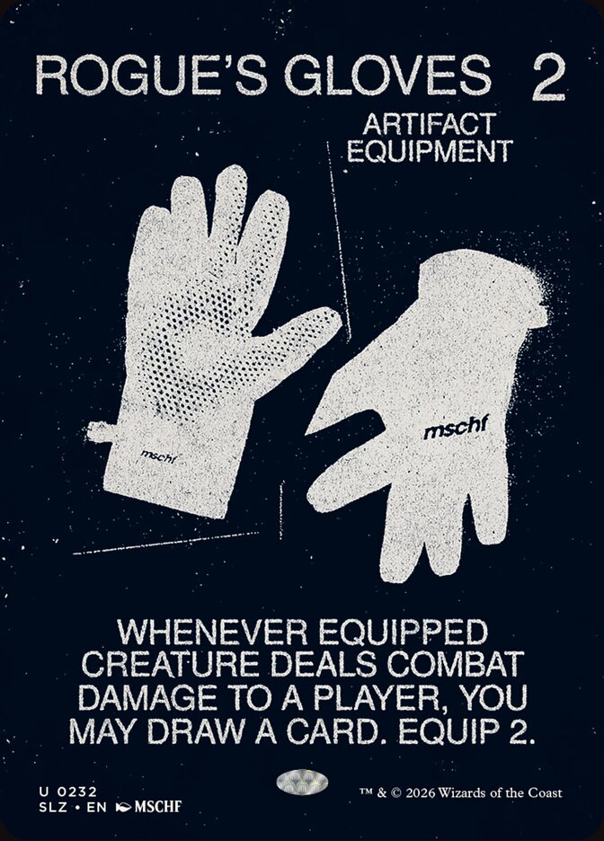 Luvas de Ladino / Rogue's Gloves - Magic: The Gathering - MoxLand
