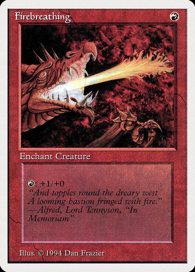 Hálito de Fogo / Firebreathing - Magic: The Gathering - MoxLand