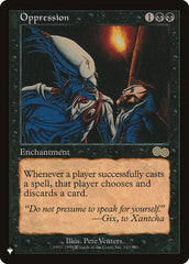 Opressão / Oppression - Magic: The Gathering - MoxLand