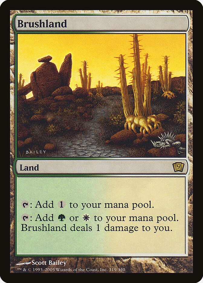 Macegal / Brushland - Magic: The Gathering - MoxLand