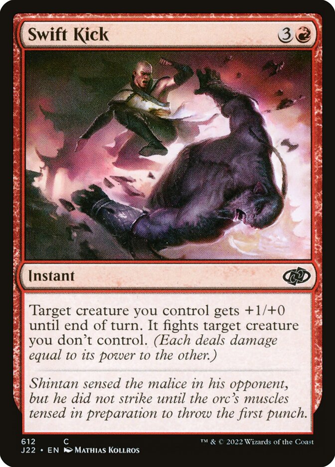 Chute Veloz / Swift Kick - Magic: The Gathering - MoxLand