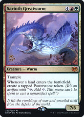 Megavorme de Sarinth / Sarinth Greatwurm - Magic: The Gathering - MoxLand