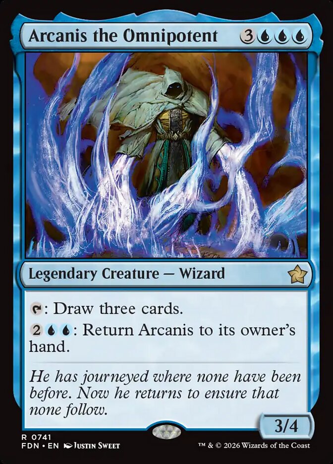 Arcanis, o Onipotente / Arcanis the Omnipotent - Magic: The Gathering - MoxLand