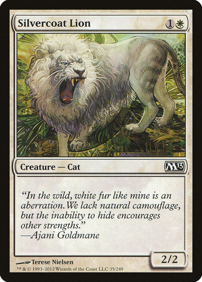 Leão Pele-de-Prata / Silvercoat Lion - Magic: The Gathering - MoxLand