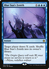 Zênite do Sol Azul / Blue Sun's Zenith - Magic: The Gathering - MoxLand
