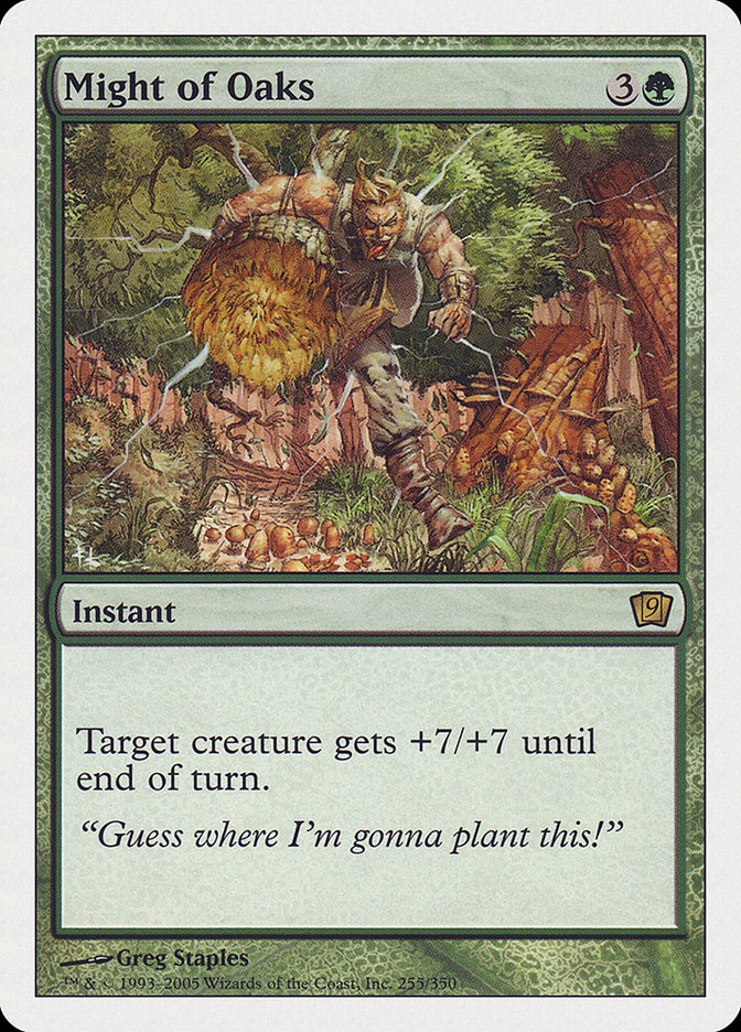 Força dos Carvalhos / Might of Oaks - Magic: The Gathering - MoxLand
