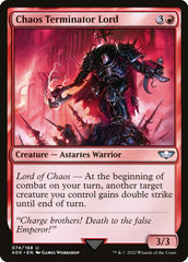 Senhor Exterminador do Caos / Chaos Terminator Lord - Magic: The Gathering - MoxLand