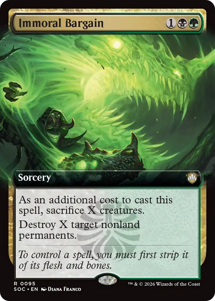 Immoral Bargain - Magic: The Gathering - MoxLand