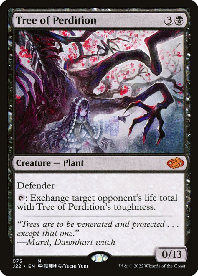 Árvore da Perdição / Tree of Perdition - Magic: The Gathering - MoxLand