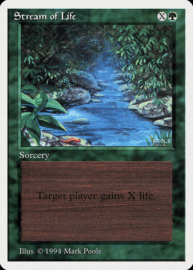 Fluxo de Vida / Stream of Life - Magic: The Gathering - MoxLand