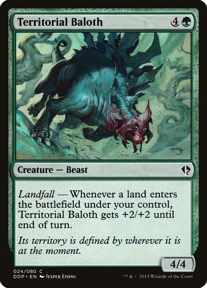 Baloth Territorial / Territorial Baloth - Magic: The Gathering - MoxLand