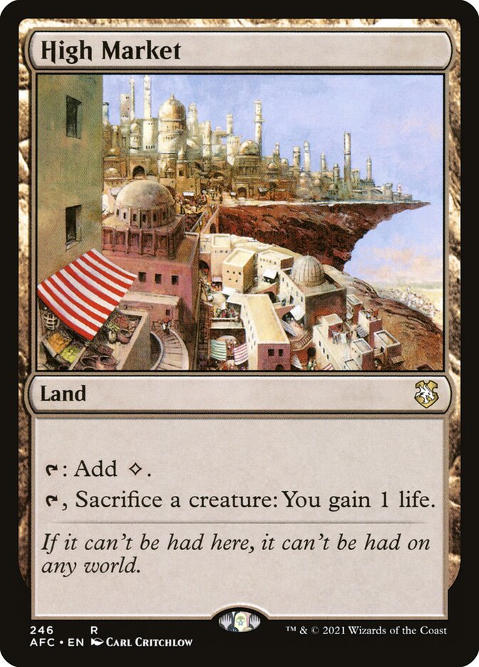 Mercado Alto / High Market - Magic: The Gathering - MoxLand