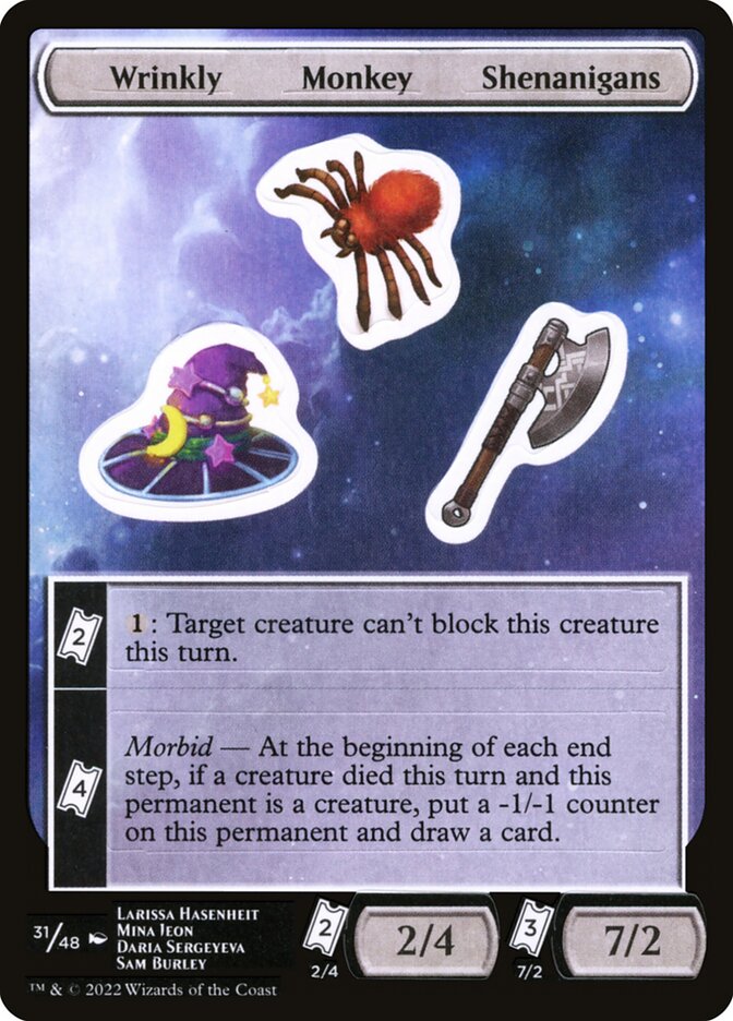 Wrinkly Monkey Shenanigans - Magic: The Gathering - MoxLand