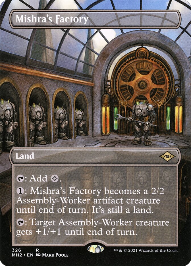 Fábrica de Mishra / Mishra's Factory - Magic: The Gathering - MoxLand