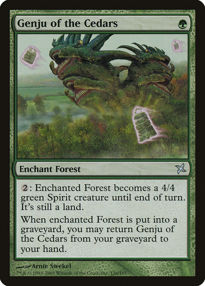 Genju dos Cedros / Genju of the Cedars - Magic: The Gathering - MoxLand