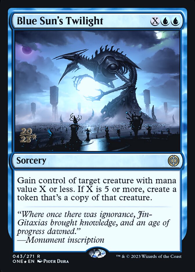 Crepúsculo do Sol Azul / Blue Sun's Twilight - Magic: The Gathering - MoxLand